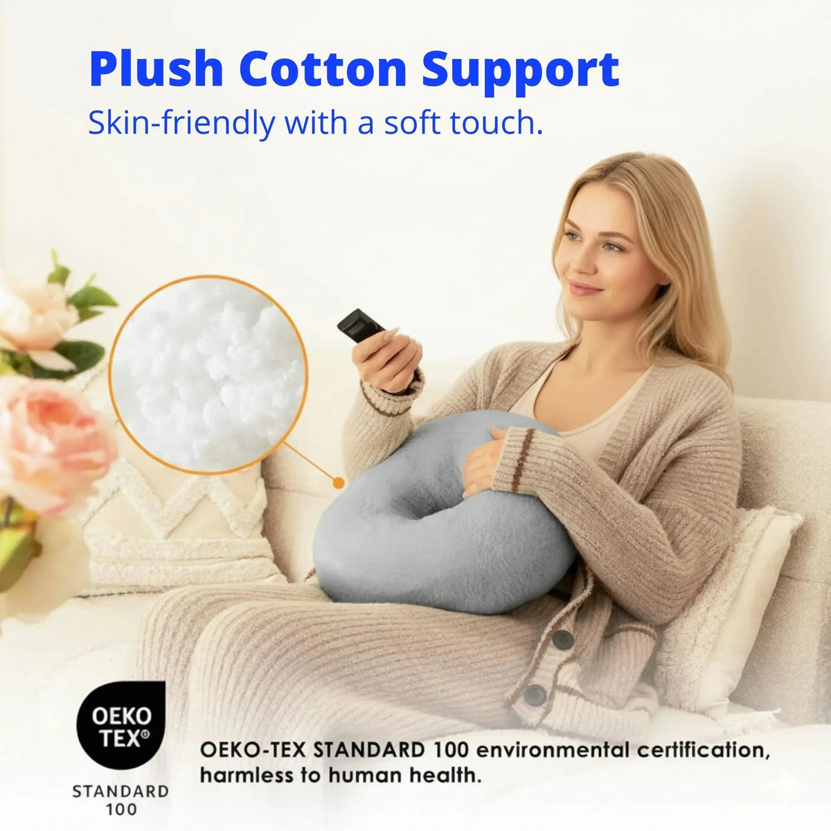 Tablet & Phone Pillow Stand Adjustable Angles