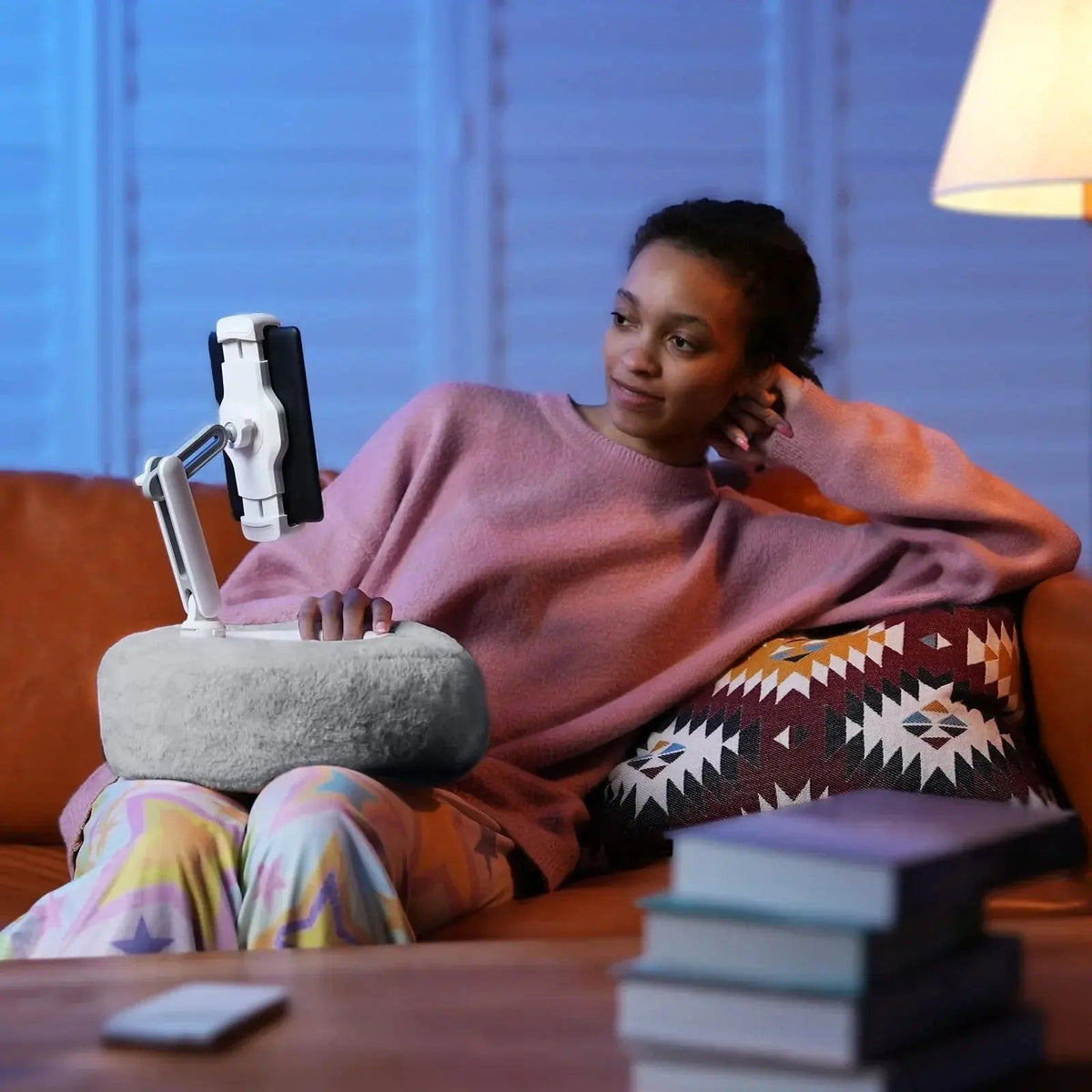 Tablet & Phone Pillow Stand Adjustable Angles