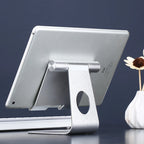 Tablet & Phone Stand Foldable Adjustable Aluminum Non-Slip