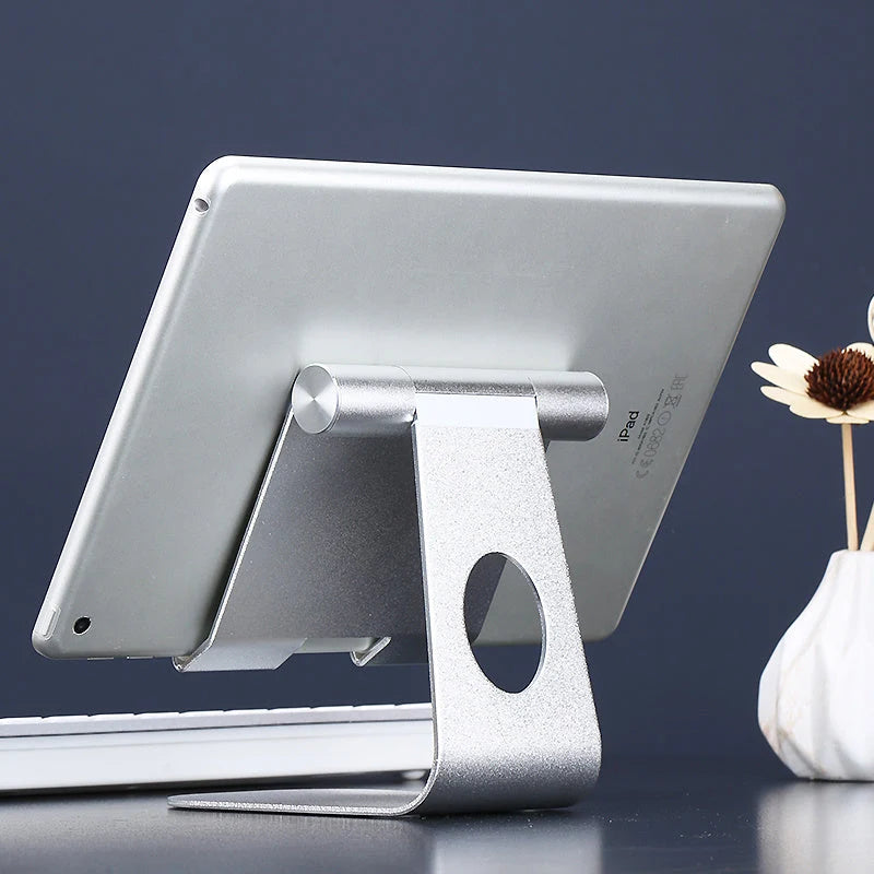 Tablet & Phone Stand Foldable Adjustable Aluminum Non-Slip