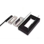 Tabletop Bio-Ethanol Fireplace Stainless Steel & Glass