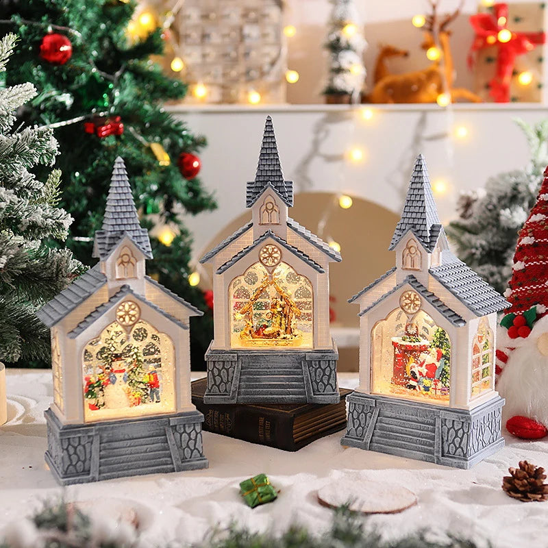 Tabletop Christmas Decoration Warm Integrated LED & Durable