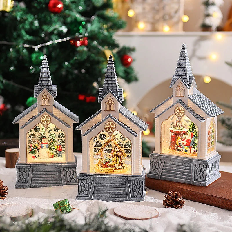 Tabletop Christmas Decoration Warm Integrated LED & Durable