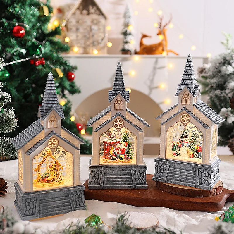 Tabletop Christmas Decoration Warm Integrated LED & Durable