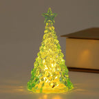 Tabletop Christmas Tree Battery-Powered Integrated LED Lights & Sparkling Star