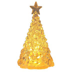 Tabletop Christmas Tree Integrated LED Sparkling Star Battery Powered