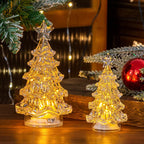 Tabletop Christmas Tree Lamp Warm LED Compact