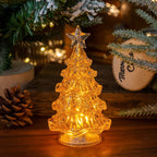 Tabletop Christmas Tree Lamp Warm LED Compact