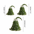 Tabletop Christmas Tree Lifelike PE Three Sizes