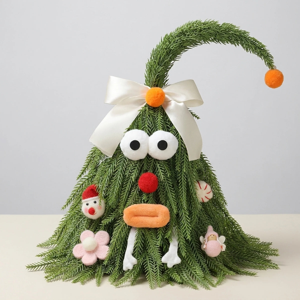 Tabletop Christmas Tree Lifelike PE Three Sizes