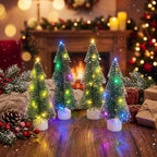 Tabletop Christmas Tree Warm LED Lights Space-Saving