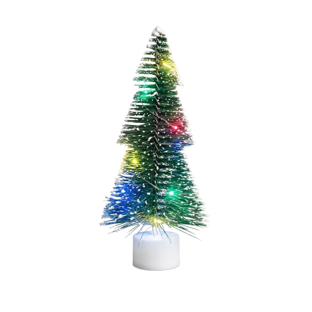 Tabletop Christmas Tree Warm LED Lights Space-Saving
