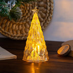 Tabletop Christmas Tree Warm White LED Cordless Lightweight