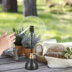 Tabletop Fan Fly-Repellent Rotating Blades Portable & Quiet