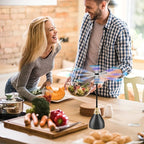 Tabletop Fan Fly-Repellent Rotating Blades Portable & Quiet