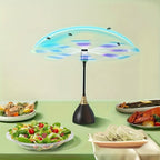 Tabletop Fan Fly-Repellent Rotating Blades Portable & Quiet