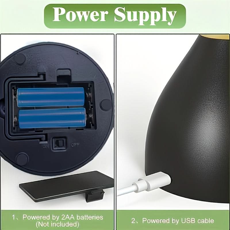 Tabletop Fan Fly-Repellent Rotating Blades Portable & Quiet