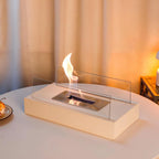 Tabletop Fireplace Bioethanol Clean-Burning Portable