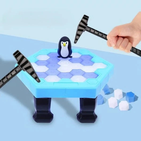 Tabletop Game Penguin Ice Breaker Child-Safe Plastic & Mallets Included