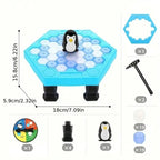 Tabletop Game Penguin Ice Breaker Child-Safe Plastic & Mallets Included