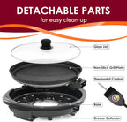 Tabletop Grill Smokeless Nonstick & Dishwasher-Safe
