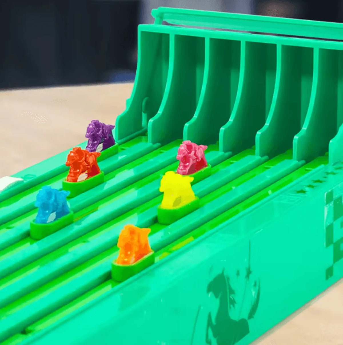 Tabletop Horse Racing Game Electric Action Compact Multiplayer