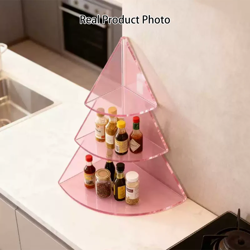 Tabletop Organizer 3-Tier Acrylic Christmas Tree