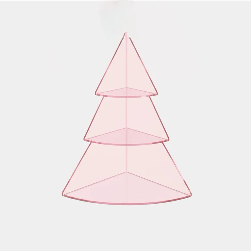 Tabletop Organizer 3-Tier Acrylic Christmas Tree