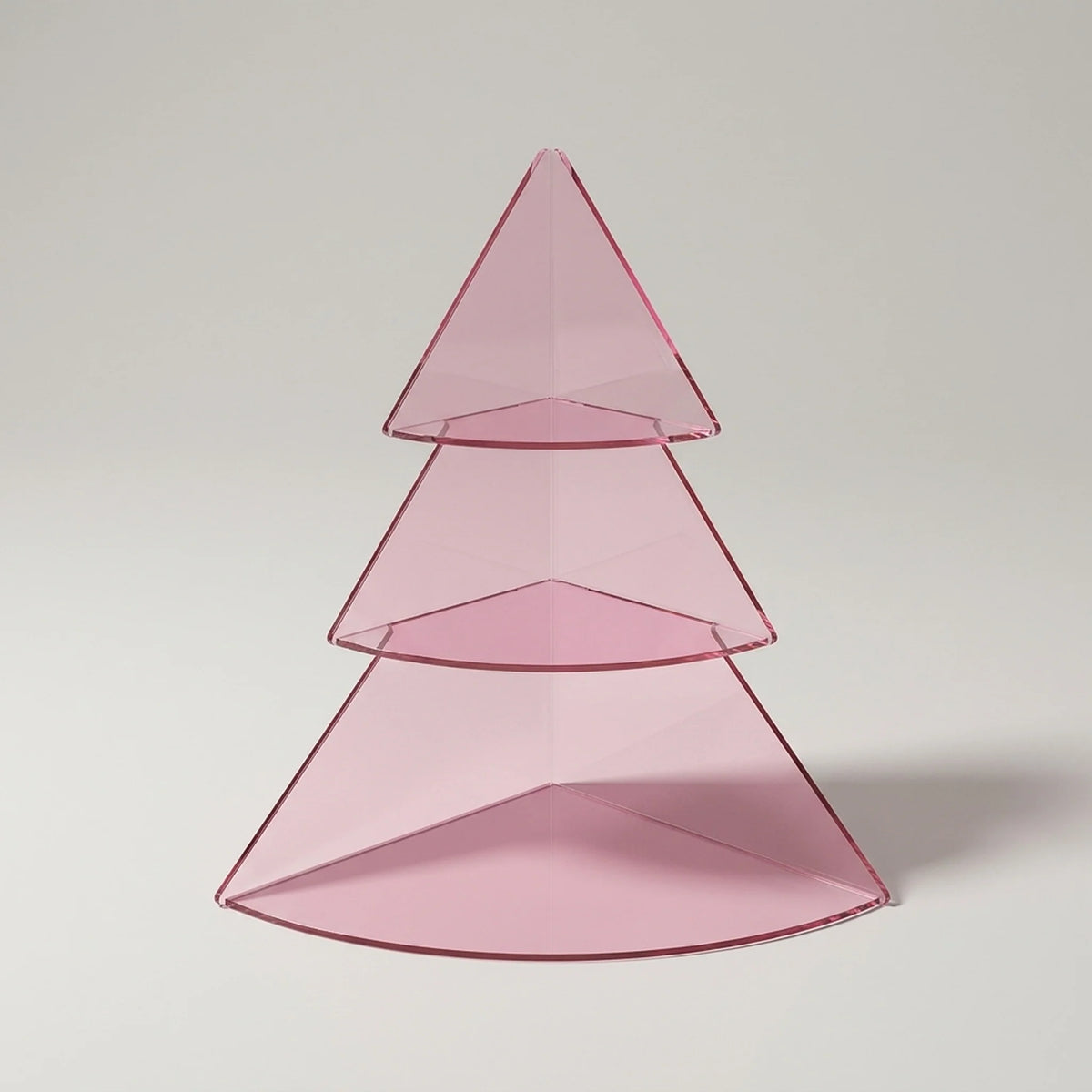 Tabletop Organizer 3-Tier Acrylic Christmas Tree