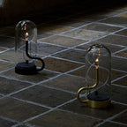 Tabletop Pendulum Lantern Magnetic Swing Rechargeable Warm LED