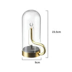 Tabletop Pendulum Lantern Magnetic Swing Rechargeable Warm LED