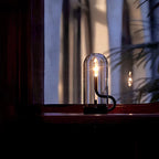 Tabletop Pendulum Lantern Magnetic Swing Rechargeable Warm LED