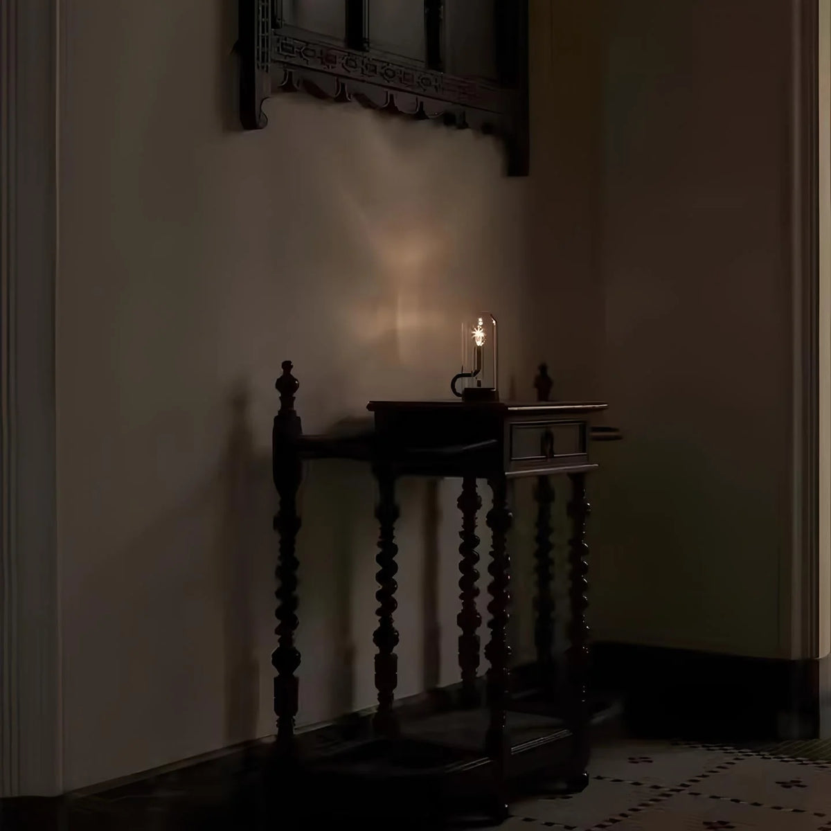 Tabletop Pendulum Lantern Magnetic Swing Rechargeable Warm LED