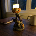 Tabletop Pumpkin Decoration Resin Battery-Operated LED