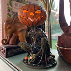 Tabletop Pumpkin Decoration Resin Battery-Operated LED