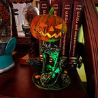 Tabletop Pumpkin Decoration Resin Battery-Operated LED
