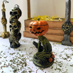 Tabletop Pumpkin Decoration Resin Battery-Operated LED