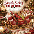 Tabletop Sleigh Festive Motif Centerpiece & Candy Holder