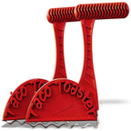 Taco Shell Maker Oil-Free Toaster Insert Ribbed Grip