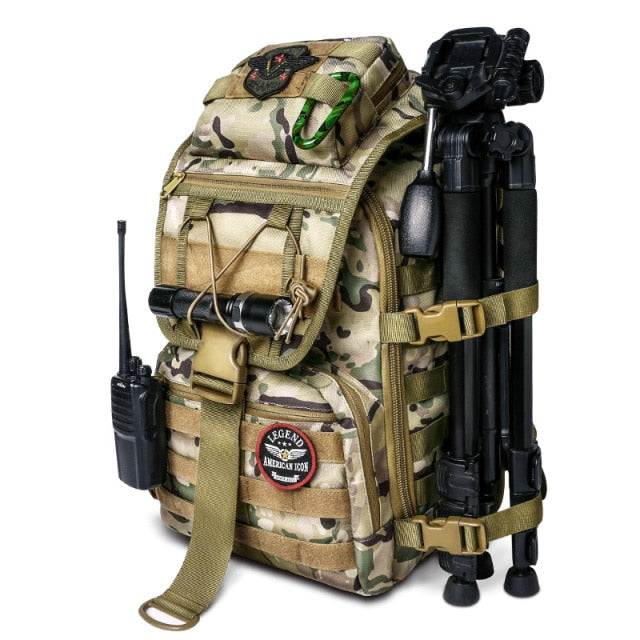 Tactical Backpack 40 L Adjustable Straps & Modular Mounting