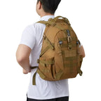 Tactical Backpack 40L Waterproof Multiple Compartments Padded Straps