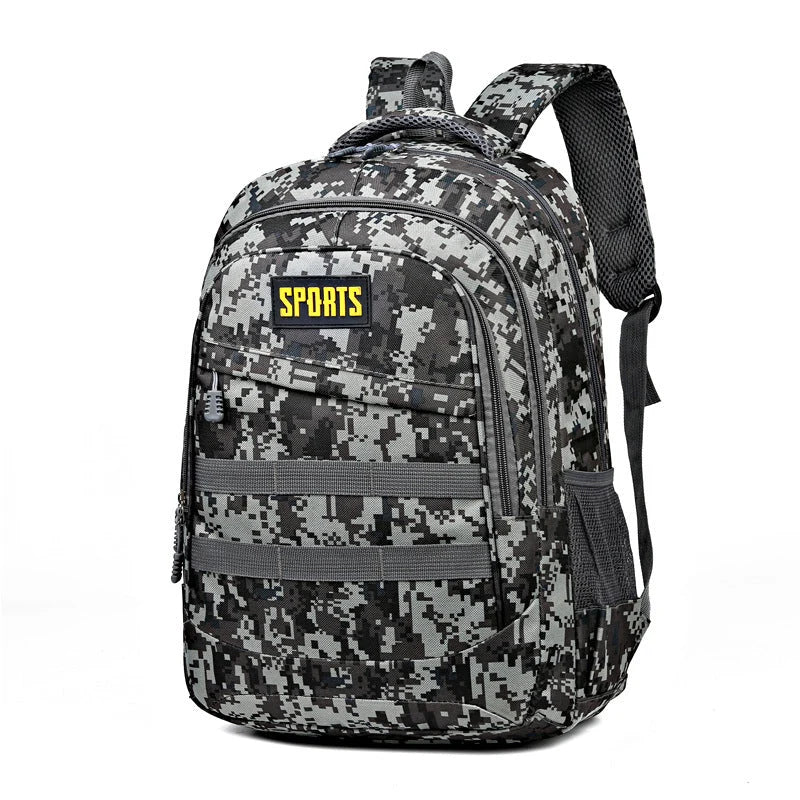 Tactical Backpack Camouflage Padded Laptop Sleeve & Multiple Compartments