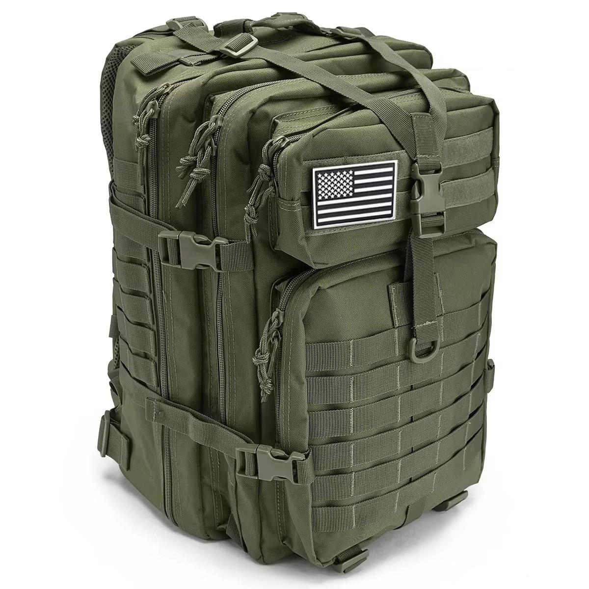 Tactical Backpack MOLLE Modular Water Resistant Padded Straps