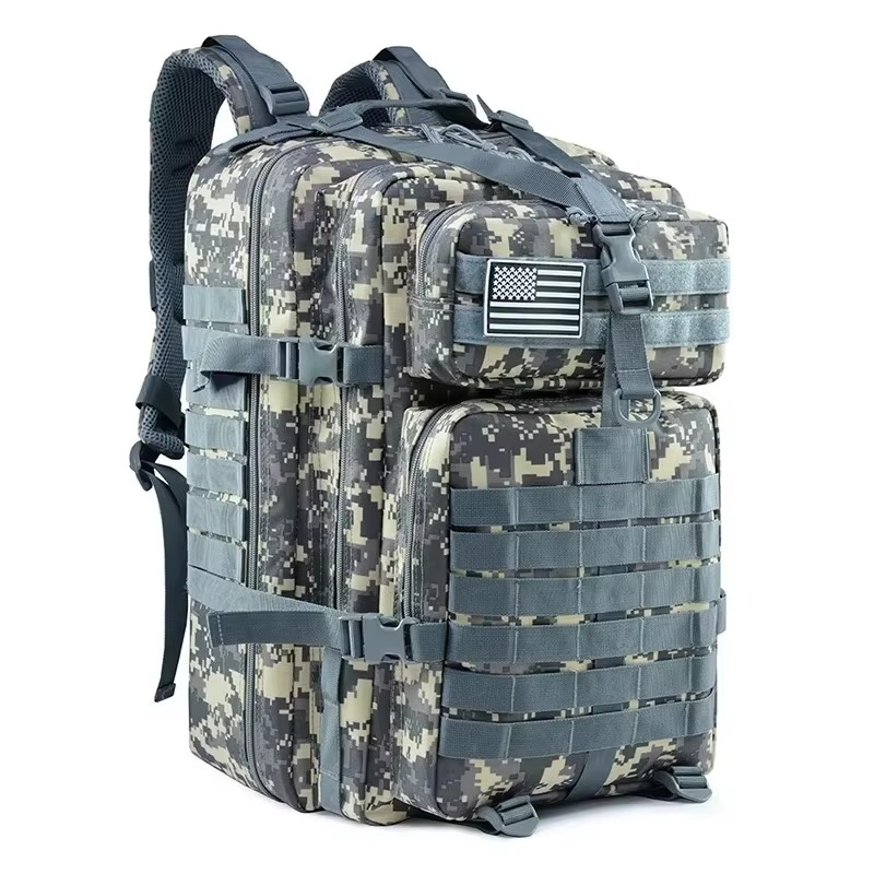 Tactical Backpack MOLLE Modular Water Resistant Padded Straps