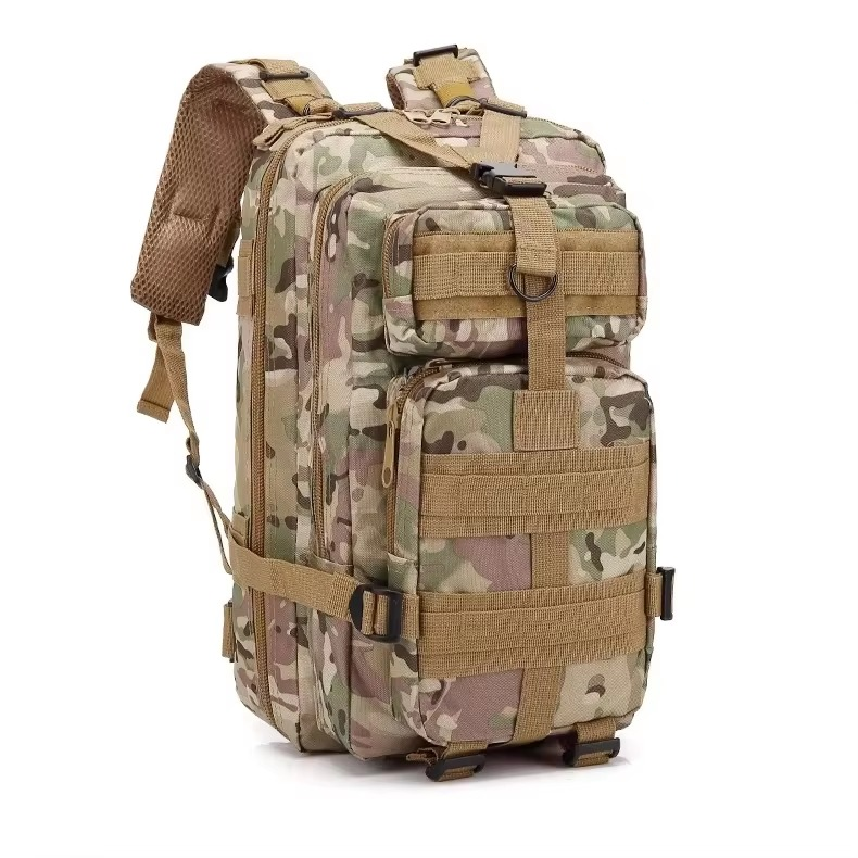 Tactical Backpack MOLLE Modular Water Resistant Padded Straps