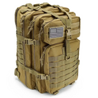 Tactical Backpack MOLLE Modular Water Resistant Padded Straps