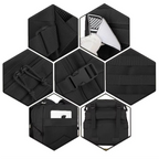 Tactical Backpack MOLLE Modular Water Resistant Padded Straps