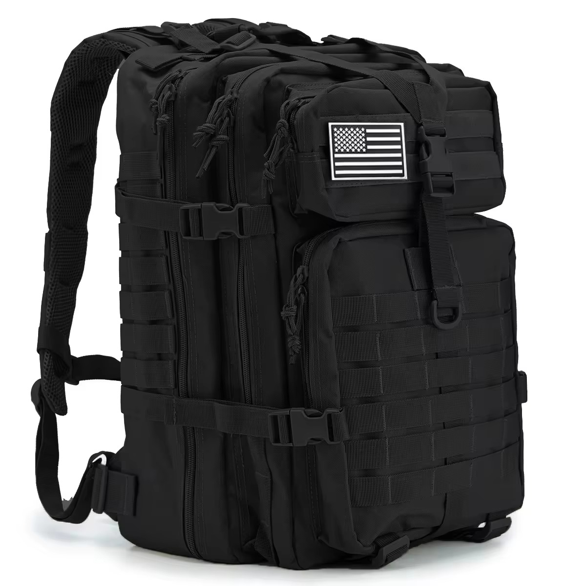 Tactical Backpack MOLLE Modular Water Resistant Padded Straps