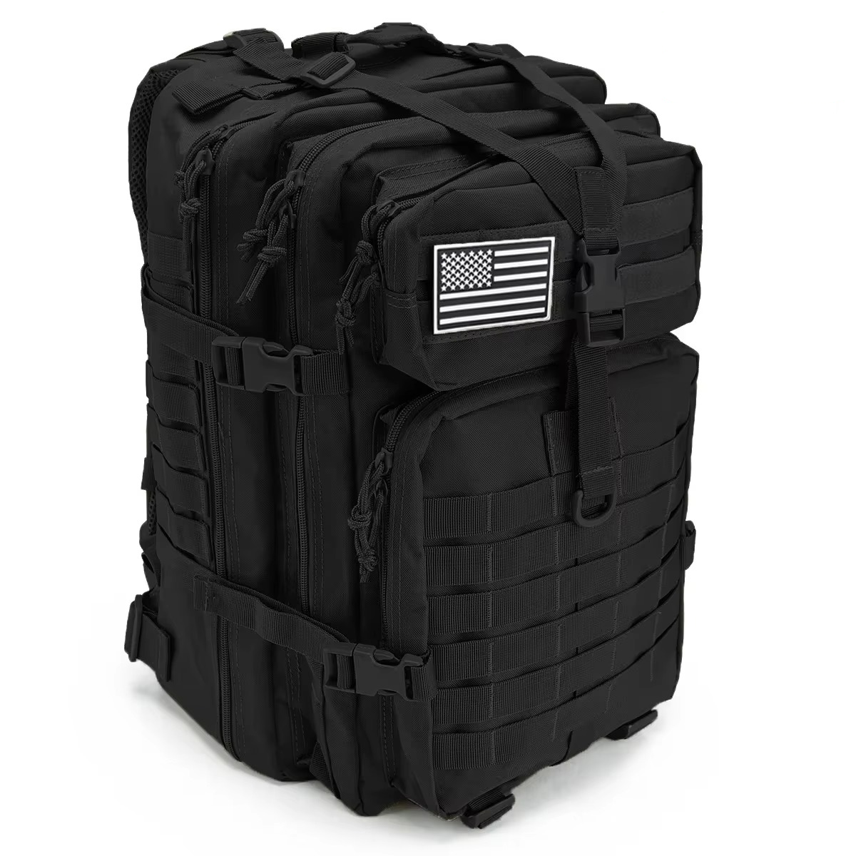 Tactical Backpack MOLLE Modular Water Resistant Padded Straps
