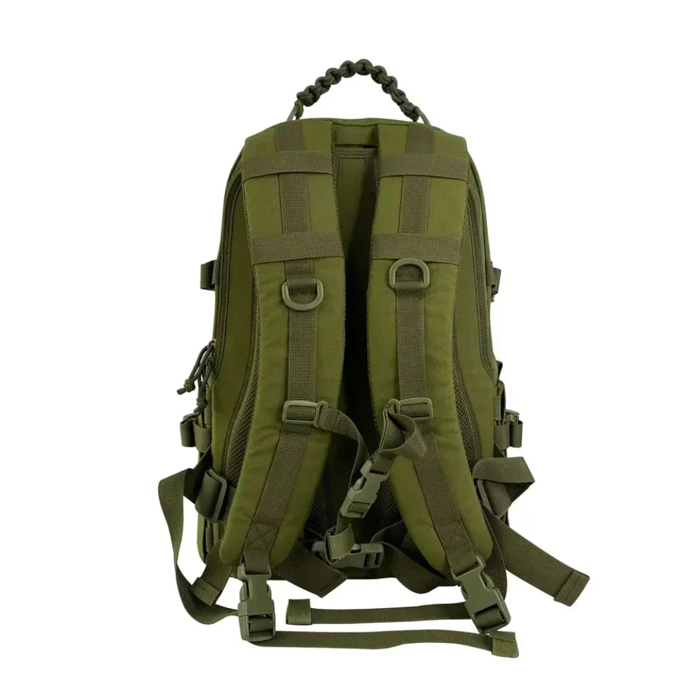 Tactical Backpack MOLLE System Padded Back Panel Hydration Compatible